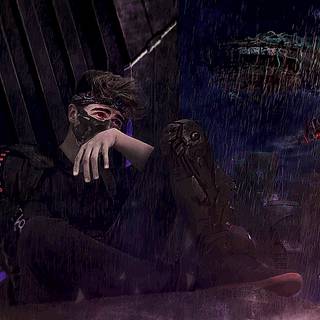 Cyberpunk boy wallpaper