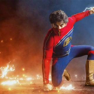 Minnal Murali logo wallpaper