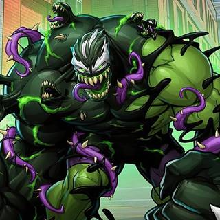 Green Venom wallpaper