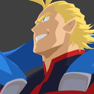 All Might 4k wallpaper