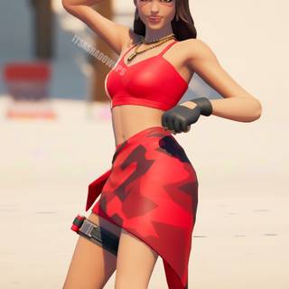 Boardwalk Ruby wallpaper