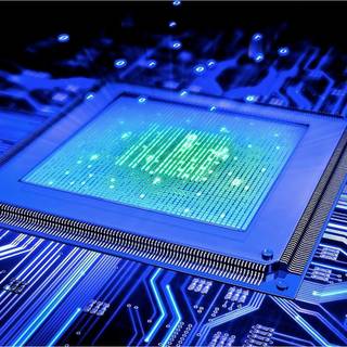 Computer motherboard wallpaper