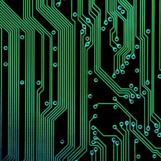 Computer motherboard wallpaper