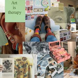 Art Hoe aesthetic wallpaper