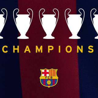 Barcelona UCL wallpaper