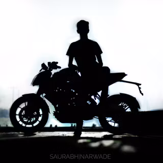 Boy with bike wallpaper