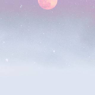 Pastel moon wallpaper
