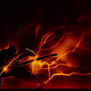 Demon Slayer dark wallpaper