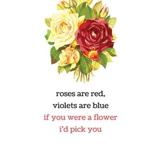 Roses Are Red Violets Are Blue wallpaper