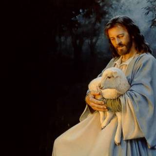 The Lord is my Shepherd wallpaper