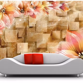 Lily Marble wallpaper