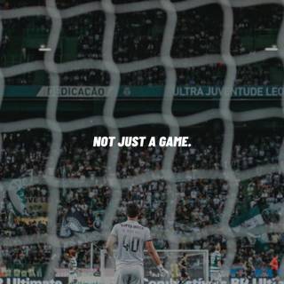 Soccer game wallpaper