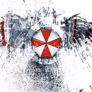 Resident Evil logo wallpaper