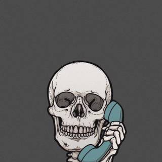 Skull cartoon wallpaper