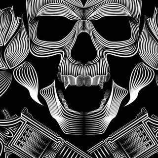 Skull cartoon wallpaper