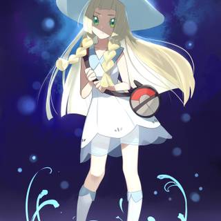 Lillie Pokémon wallpaper