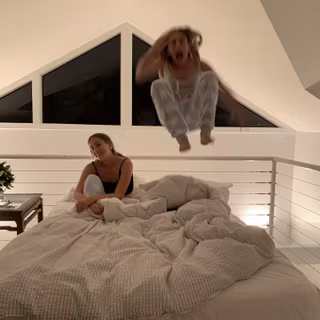 BFF sleepover wallpaper