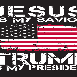 Donald Trump flags wallpaper