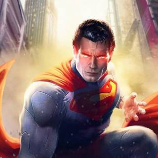 Superman art wallpaper