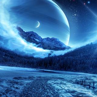 Stars winter wallpaper