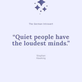 Introvert quotes wallpaper