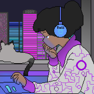 Lofi pixel wallpaper