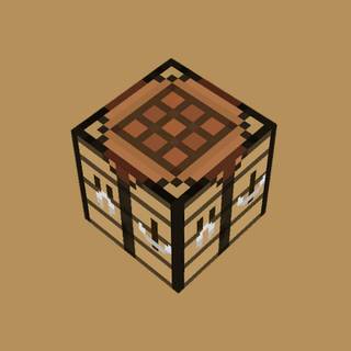 Crafting table wallpaper