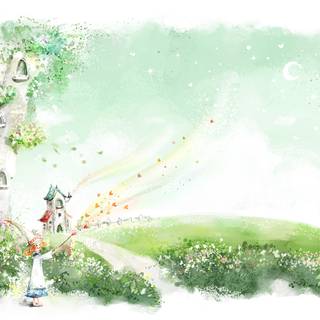 Spring arts wallpaper