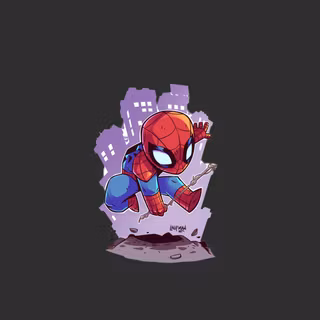 Spider-Man minimalistic wallpaper