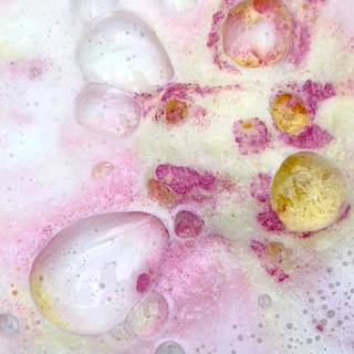 Bath bomb wallpaper