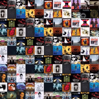 Album collage wallpaper