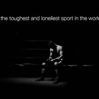 Boxing motivation wallpaper