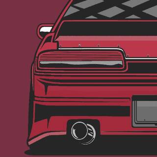 Cartoon JDM wallpaper