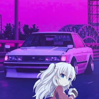 Cartoon JDM wallpaper