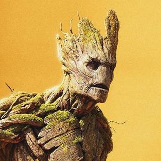 Adult Groot wallpaper