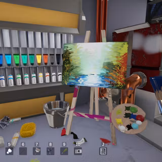 SuchArt: Genius Artist Simulator wallpaper