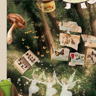 Mushroomcore wallpaper