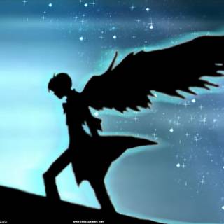 Anime shadow boy wallpaper