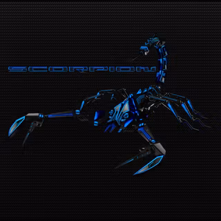 Black scorpion wallpaper