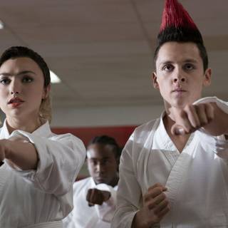 Tory and Robby Cobra Kai wallpaper