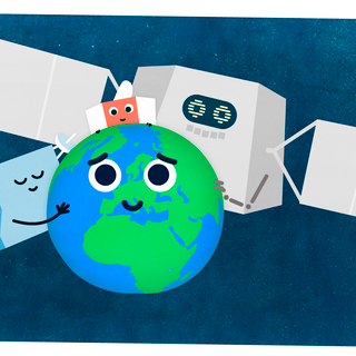 Earth cartoon wallpaper