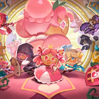 Raspberry Cookie wallpaper