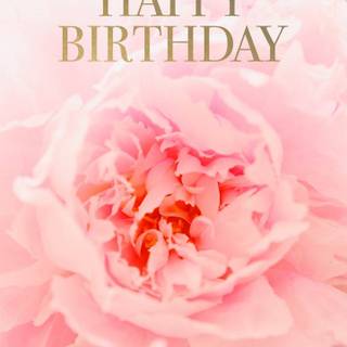 Pink birthday wallpaper