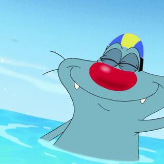 Oggy and Olivia wallpaper