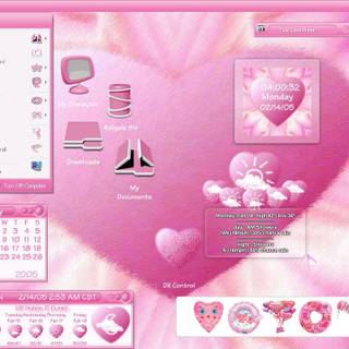 Y2K laptop wallpaper