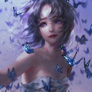 Demon Slayer butterfly wallpaper