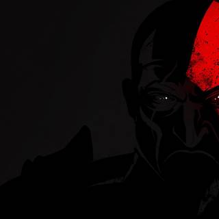 God of War black wallpaper
