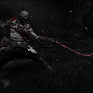 God of War black wallpaper