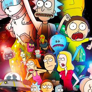 Rick and Morty Poster wallpaper
