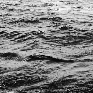 Black and white ocean wallpaper
